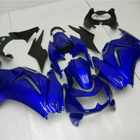 MSA Fit for  2008-2012 EX250 250R ABS Glossy Blue Injection Fairing m010