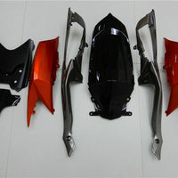 MSA Injection Orange Black Fairings Fit for  2008-2010 GSXR 600 750 o006g