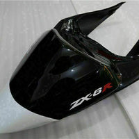 MSA Injection Fairing Fit for  2009-2012 ZX6R Plastic With Seat Cowls t026-T