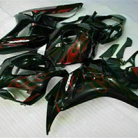 MS Injection Red Flame Kit Fairing Fit for Honda 2006-2007 CBR1000RR Set u076