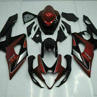 MS Injection Bodywork Red Black Fairing Fit for  2005-2006 GSXR 1000 p055
