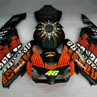 MS Injection Fairing Black Orange Fit for ABS Honda CBR1000RR 2004-2005 u075