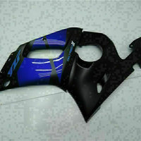 MS Injection Blue Black Plastic ABS Fairing Fit for Yamaha 1998-2002 YZF R6 g016