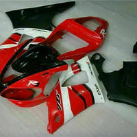 MSB Injection Mold Kit Red ABS Fairing Fit for Yamaha 2000-2001 YZF R1 i001-02