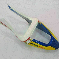 MS Injection White Blue Fairing Plastic Fit for Honda 2001-2003 CBR600 F4I u032