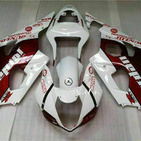 MS Injection New Red White Kit Fairing Fit for  2003-2004 GSXR 1000 p039