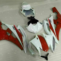 MS Injection Bodywork Red White Fairing Fit for Yamaha 2006-2007 YZF R6 g059