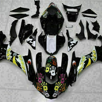 MS Injection Mold New Kit Black ABS Fairing Fit for Yamaha 2015-2019 YZF R1 g004
