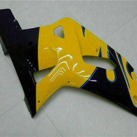 MSB Injection Mold Yellow Fairing Fit for  2001-2003 GSXR 600 750 r009