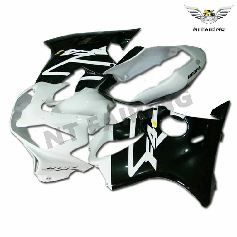 NT Fairing Fit for Honda 2004-2007 CBR600 F4i U005- White Black | ABS Injection