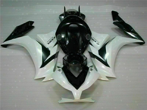 MS Injection Plastic White Black Fairing Fit for Honda 2012-2016 CBR1000RR u014