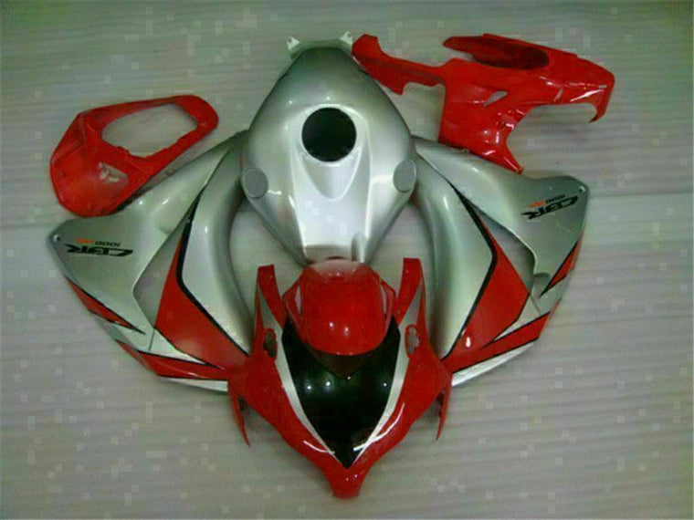 NT Fairing Fit for Honda 2008-2011 CBR1000RR U018- Red Silver | ABS Injection