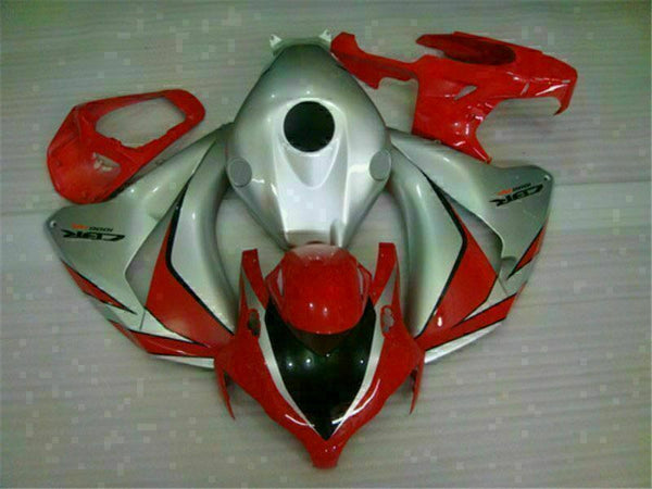 MS Injection Mold Red Silver Fairing Kit Fit for Honda 2008-2011 CBR1000RR u018