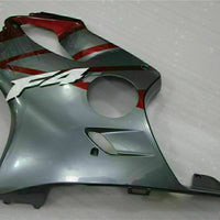 MS Injection Mold Red Silver Fairing Kit Fit for Honda 2001-2003 CBR600 F4I v043