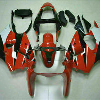 MSA Fit for  2000-2002 ZX6R Plastic Red Black Injection Mold Fairing s017