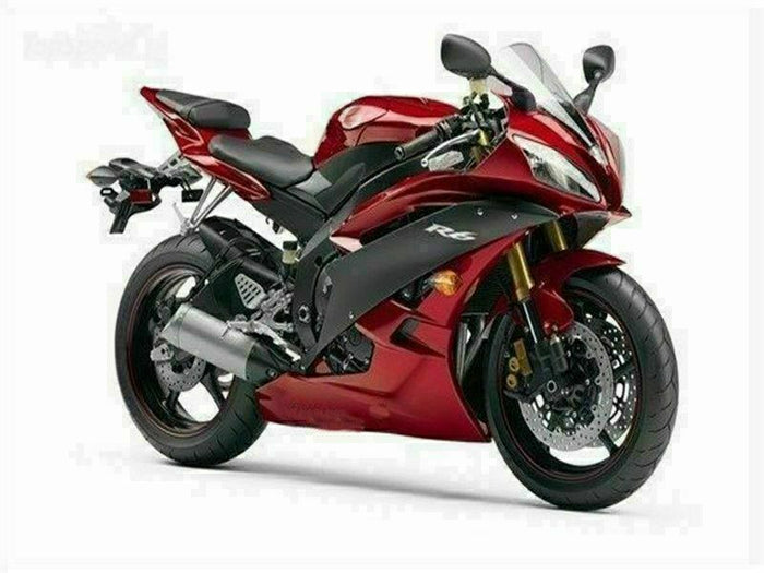 MS Injection Mold Red ABS Plastic Fairing Fit for Yamaha 2006-2007 YZF R6 f004