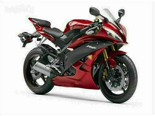 MS Injection Mold Red ABS Plastic Fairing Fit for Yamaha 2006-2007 YZF R6 f004