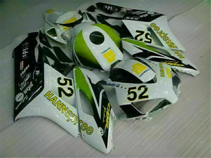 MS Injection Mold White Green Fairing Kit Fit for Honda2004-2005 CBR1000RR u039