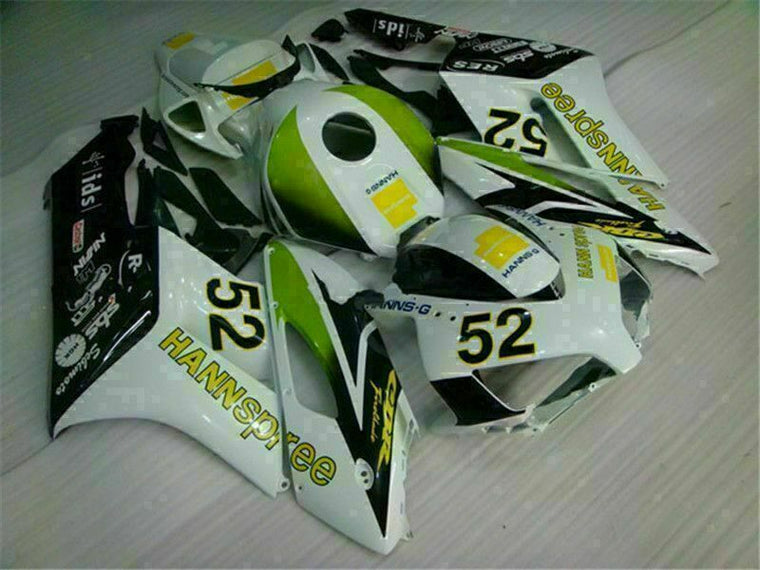 NT Fairing Fit for Honda 2004-2005 CBR1000RR U039- White Green | ABS Injection