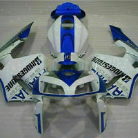 MSA Injection Mold Fairing Fit for Honda 2005-2006 CBR600RR Set White Blue u097