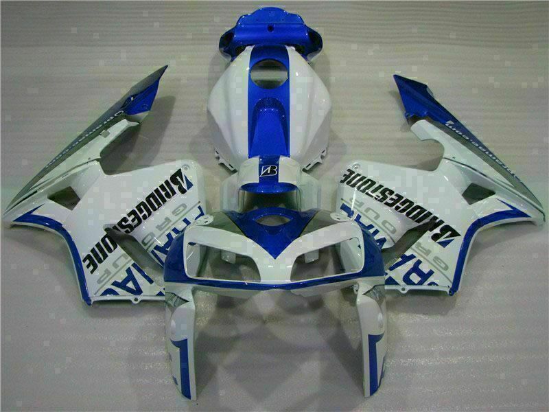 NT Fairing Fit for Honda 2005-2006 CBR600RR U097- Msa White Blue | ABS Injection