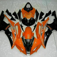 NT Injection Mold Orange Black Fairing Fit for Yamaha 2008-2016 YZF R6 N020