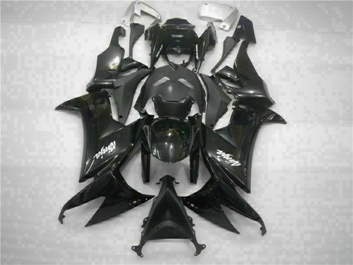 MSA Fit for  2008-2010 ZX10R ZX-10R ABS New Black Injection Fairing t003-T