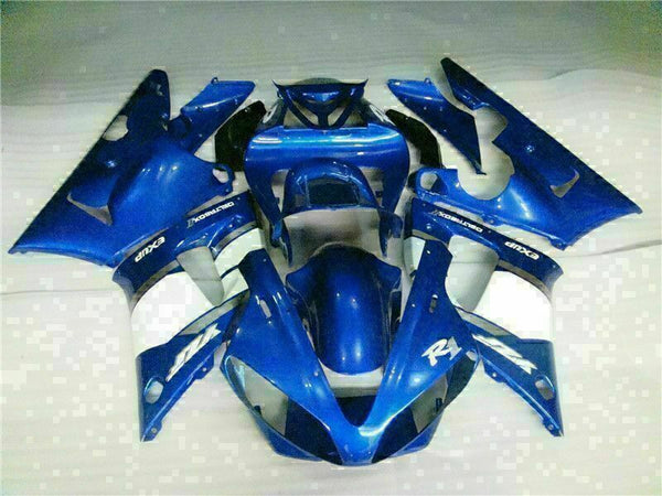 MSB Injection Mold Kit Blue ABS Fairing Fit for Yamaha 2000-2001 YZF R1 j002-02