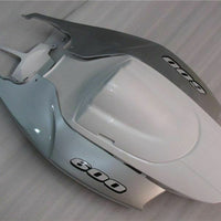 MSB Injection White Silver Fairing Fit for  2006 2007 GSXR 600 750 v085
