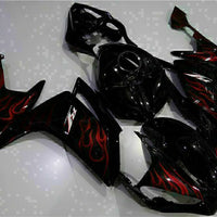 MSB Injection New Black Plastic Fairing Fit for Yamaha 2007-2008 YZF R1 g027