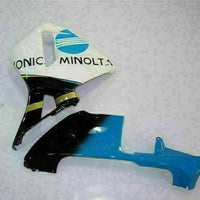 MSA Injection Blue Fairing Fit for Honda 2005-2006 CBR600RR Kit Plastic u037