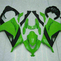 MSA Fit for  Ninja 2013-2017 EX300 300 Plastic Green Injection Fairing t010