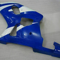 MSB Injection Blue Plastic Fairing Fit for  2001-2003 GSXR 600 750 o064
