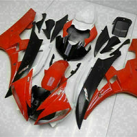 MS Injection Mold Red Black Plastic Fairing Fit for Yamaha 2006-2007 YZF R6 g010
