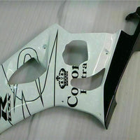 MS Injection New White Set ABS Fairing Fit for  2003-2004 GSXR 1000 q031
