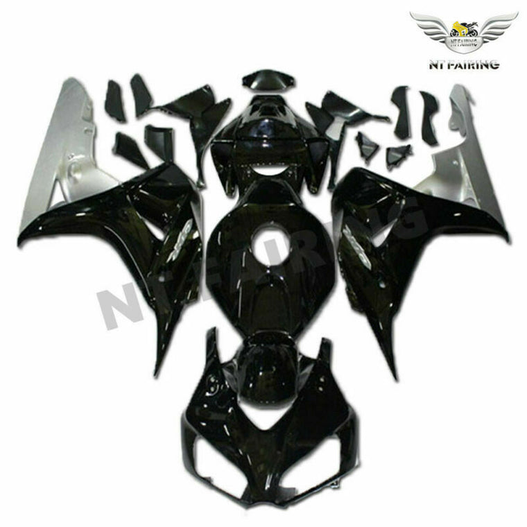 MS Injection Black Mold ABS Cowl Fairing Fit for Honda 2006-2007 CBR1000RR u042