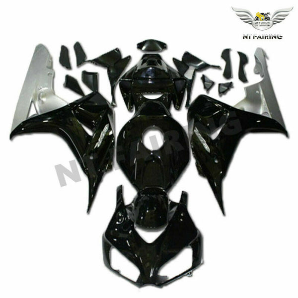 MS Injection Black Mold ABS Cowl Fairing Fit for Honda 2006-2007 CBR1000RR u042