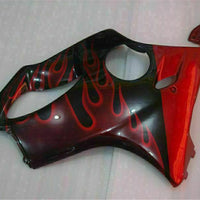 MS Injection Mold Red Flame Fairing Kit Fit for Honda 2004-2007 CBR600 F4I u004