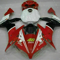 MSB Injection Red Plastic Fairing Fit for Yamaha 2004-2006 YZF R1 ABS g002