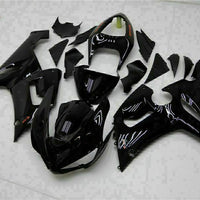 Fit for  Ninja 2005-2006 ZX6R 636 Black New Injection Fairing Kit t002-T