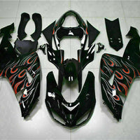 MSA Fit for  Ninja 2006-2007 ZX10R Plastic ABS Injection Fairing s006