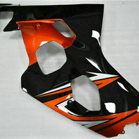 MS Injection Orange Black Fairing Fit for  2004-2005 GSXR 600 750 n011l