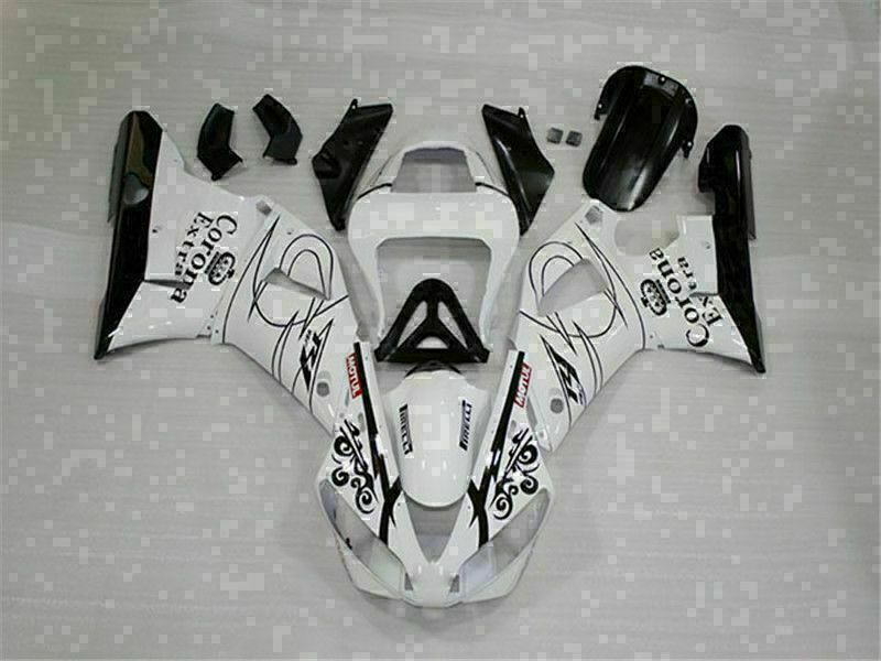 NT Fairing Fit for Yamaha 2000-2001 YZF-R1 G012- Msb White | ABS Injection