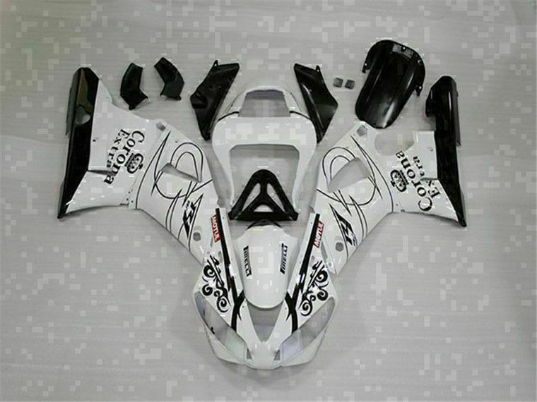 NT Fairing Fit for Yamaha 2000-2001 YZF-R1 G012- Msb White | ABS Injection