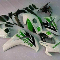 MS Injection Green White Plastic Fairing Fit for Honda 2008-2011 CBR1000RR u034