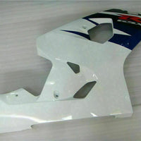 MSB Injection  White Black Fairing Fit for  2004 2005 GSXR 600 750 n054