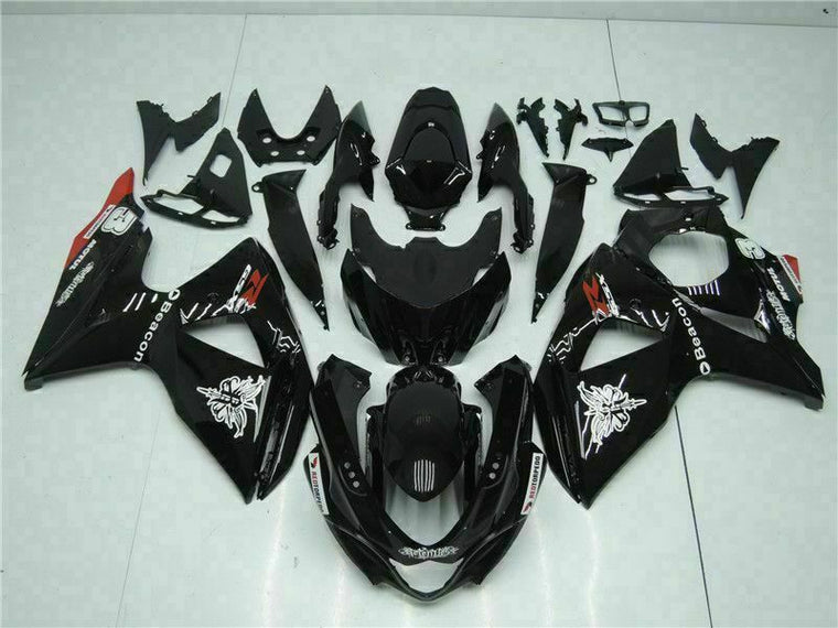 NT Fairing Fit for Suzuki 2009-2016 GSXR 1000 P034- Black | ABS Injection, US Stock