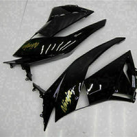 MSA Injection Fairing Fit for  2009-2012 ZX6R Plastic With Seat Cowls t001-T