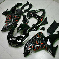 MSA Fit for  Ninja 2006-2007 ZX10R Plastic ABS Injection Fairing s006