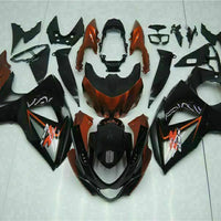 MS Injection Brown Black Fairing Set Fit for  2009-2016 GSXR 1000 q031